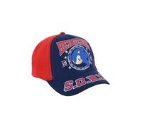 Sonic The Hedgehog Children's Hat, Classic Design Baseball Cap Summer Children's Gift for Children, red, 53 cm