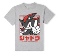 Sonic the Hedgehog Dark Victory T-Shirt - Grey | Size: Large Sonic the Hedgehog Grey L