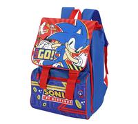 Sonic the Hedgehog Deluxe Padded Square Style Backpack