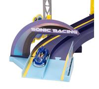 Sonic The Hedgehog E-Stadium Track Set with 1:64 Die Cast Vehicle