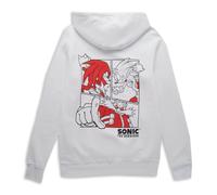 Sonic The Hedgehog Face Off Hoodie - White - S