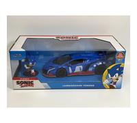 Sonic The Hedgehog Figure Lamborgini Veneno 1:24 Scale Jada 35433