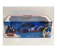 Sonic The Hedgehog Figure Lamborgini Veneno 1:24 Scale Jada 35433 253255082