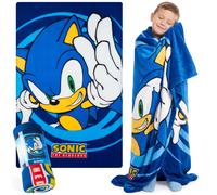 Sonic The Hedgehog Fleece Blanket for Kids Super Soft Blanket Fleece Throws 100 x 150cm Warm Bed Blankets Gifts for Boys