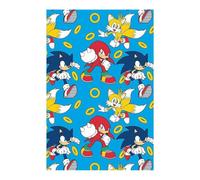 Sonic the Hedgehog Fleece Speed Blanket | Size: Crib Sonic the Hedgehog Multicolor Crib