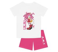 Sonic The Hedgehog Girls Pyjamas, Amy Short Pyjama Set, Girls Pjs For Summer, Pink 7-8 Years