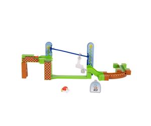 Sonic The Hedgehog Go Go Racers Playset Knuckles Adventure Fun Track and High Speed Launcher