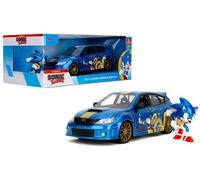 Jada Toys - 1:24 Sonic the Hedgehog - Hollywood Rides - '12 Subaru WRX STI with