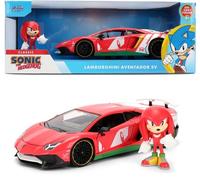 Sonic the Hedgehog - Hollywood Rides - 1:24 Lamborghini Aventador SV Die-Cast Ca
