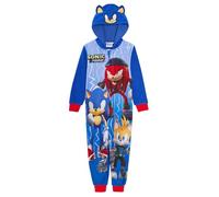 Sonic The Hedgehog Hooded Onesie 9-10 Years Multi