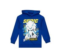 Sonic The Hedgehog Hoodie | Sonic Boys Jumper | Boys' Hoodies | Gaming Gifts | Blue | 9-10 Years