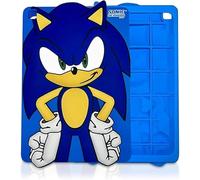 Sonic The Hedgehog iPad Silicone Back Case Cover, Anti Slip Rubber Protective Skin Soft Bumper for iPad 9th (2021)/8th (2020)/7th (2019) Gen (Sonic)