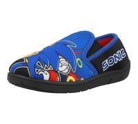 Sonic The Hedgehog Jackson Boys Slippers Blue 13 Child UK