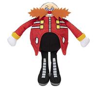 SONIC The Hedgehog - Jakks 408604-24PB Dr Eggman Modern Wave 4 Plush Toy, 20 cm, Red
