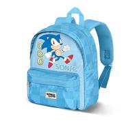 Sonic The Hedgehog Jump-Joy Preschool Backpack, Blue, 22 x 27 cm, Capacity 5 L