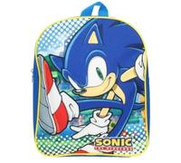 Sonic The Hedgehog Childrens Backpack Blue Small Pre-School Nursery Rucksack