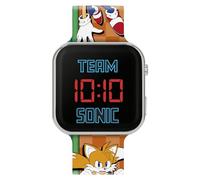 Sonic The Hedgehog Kids LED Orange Strap Digital Watch SNC4322M