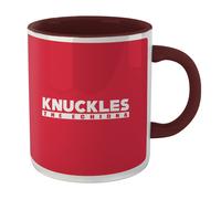 Sonic The Hedgehog Knuckles Face Mug - Burgundy
