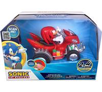 SONIC THE HEDGEHOG - KNUCKLES RADIO CONTROL CAR + TURBO BOOST BUTTON REMOTE NEW
