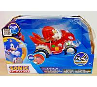 SONIC THE HEDGEHOG - KNUCKLES RADIO CONTROL CAR + TURBO BOOST BUTTON REMOTE NEW