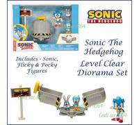 Sonic The Hedgehog Level Clear Diorama 2.5" Figure Set JAKKS PACIFIC NEW