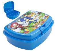 Sonic The Hedgehog Lunch Box Safe Plastic Lunch Food Storage Container Kids BPA Free Lunchbox School Traveling Durable Snack Boxes Gift for Boys 3+ Years - 18cm