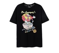 Sonic the Hedgehog Men's Short Sleeved T-Shirt (Mens Black) in Black | Size: 3XL Sonic the Hedgehog Black 3XL