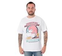 Short Sleeved T-Shirt Sonic the Hedgehog White XXXL