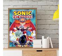 Sonic The Hedgehog Print - Dr Eggman And Villains Comic Cover Poster Wall Art (29.7cm x 42cm - A3)