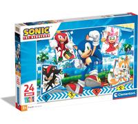 Sonic The Hedgehog Puzzle 24 Piece Jigsaw Puzzle Ages 3 Years Plus