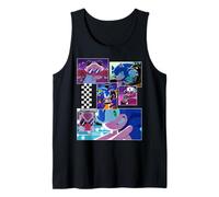 Sonic the Hedgehog - Racing Around the World Manga panels 01 Tank Top