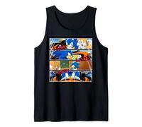 Sonic the Hedgehog - Racing Around the World manga panels 2 Tank Top