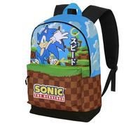 Sonic The Hedgehog - SEGA Greenhill-FAN HS Backpack 2.2, Multicolour, 31 x 44 cm, Capacity 24 L
