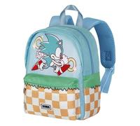 Sonic The Hedgehog - SEGA Sega-Sonic Run-Joy Preschool Backpack, Blue, 22 x 27 cm, Capacity 5 L