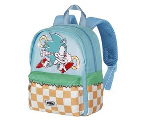 Sonic The Hedgehog - SEGA Sega-Sonic Run-Joy Preschool Backpack, Blue, 22 x 27 cm, Capacity 5 L