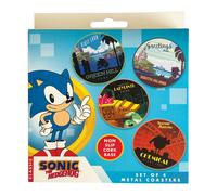 Sonic The Hedgehog - Set of 4 Location Coasters
