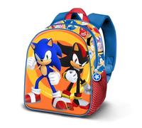 Sonic The Hedgehog Shadow-Elite 3D Backpack, Multicolour, 25 x 30 cm, Capacity 7 L