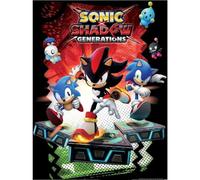 Sonic The Hedgehog Shadow Generations Print (40cm x 30cm) (Multicoloured)