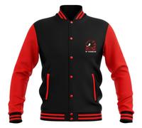 Sonic the Hedgehog Shadow Ultimate Lifeform Varsity Jacket - Black - XL