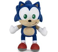 Play by Play Plush Sonic The Hedgehog Character Sonic Hedgehog Height 24 cm, multicolour, Standard, 3D Strong Snack Holder