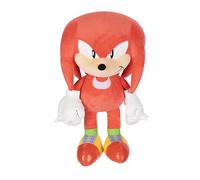 Sonic The Hedgehog Knuckles Jumbo Plush, 28” / 45cm Tall Plush Made of Premium Soft Material, Suggested For Ages 3 for Boys, Collectible Plush Toy