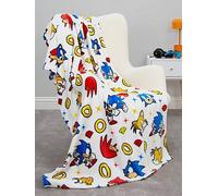 Sonic The Hedgehog Sonic Liquid Rotary Fleece Print