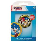 Sonic the Hedgehog Sonic, Tails & Knuckles Limited Edition Pin Badge - Individually Numbered (9,995 Worldwide) - 40mm