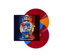 Sonic The Hedgehog - Sonic The Hedgehog 2 Ltd. Red & Blue/Orange Split - Colored 2 Vinyl