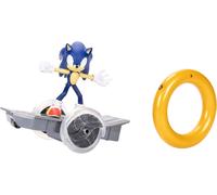 Sonic the Hedgehog Speed RC Vehicle, Includes 6” / 15cm Articulated Sonic Figure