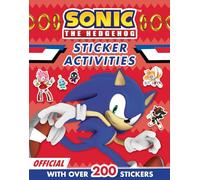 Sonic the Hedgehog Sticker Activities Book – Sticker Puzzles & 6 Sticker Pages – Harper Collins