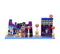 Jakks Pacific Playset – Studiopolis Zone Sonic – Interactive, Includes 6 cm Figure, Golden