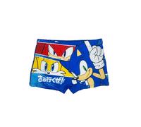 Sonic the Hedgehog Swimming Boxers (UK, Age, 10 Years, Regular, Blue)