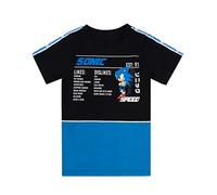 Sonic The Hedgehog T-Shirt for Kids | Girls & Boys Gamer Top | Sonic Video Game Clothing Gift Merchandise 4-5 Years Black