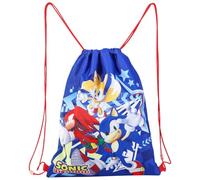 Sonic the Hedgehog Waterproof And Lightweight Drawstring Bag for Kids